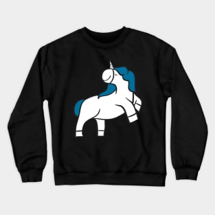 Unicorn In Daily Life Crewneck Sweatshirt